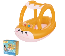Gommone gonfiabile per bambini Bestway Friendly Fox con tettuccio