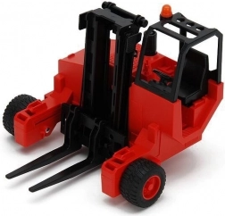 Carrello elevatore rosso Bruder