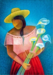 Puzzle donna con calle 1000 pezzi BLUEBIRD