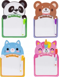 ASTRA lavagna cancellabile con allegri animaletti con pennarello