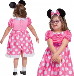 Costume DISNEY Minnie per bambini con disabilità 109–123 cm (5–6 anni)