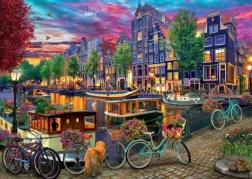 Puzzle DINO Amsterdam dipinto 2000 pezzi