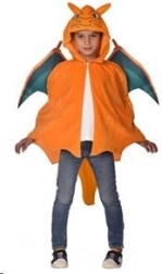 Costume Pokemon Charizard per bambini 8-12 anni