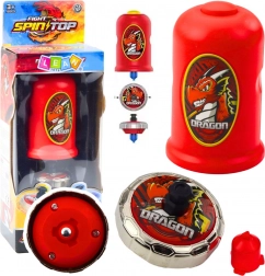 Set Lanciatore e Disco Volante Drago Rosso