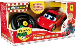 Auto RC per bambini Ferrari 458 Italia con suoni originali