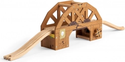 Bigjigs Rail Ponte basculante in legno per trenini