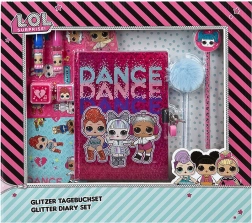 Set di diario con glitter LOL Surprise