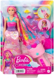 Barbie principessa con strumento per arricciare le ciocche