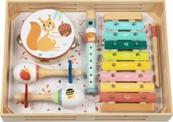 Set di strumenti musicali per bambini Animali del bosco