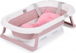 Vaschetta pieghevole per bambini Isla con supporto per il bagnetto Chipolino – Rosa
