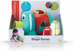 Classificatore di blocchi - elefante Infantino