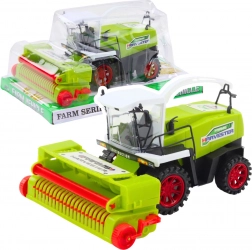 Trebbiatrice a giocattolo mobile verde per bambini