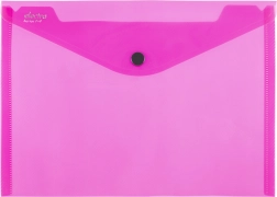 Bustina con bottone A5 Electra rosa