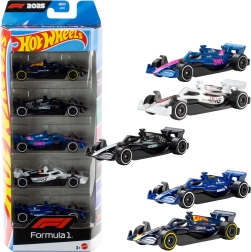 Hot Wheels set di auto di Formula 1 in scala 1:64 - 5 pezzi