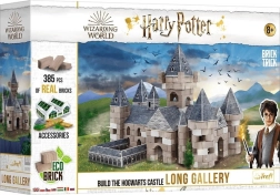 TREFL Brick Trick Harry Potter Galleria Lunga XL set di costruzione con veri mattoni (385 pezzi)