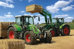 Puzzle SCHMIDT – trattori FENDT 724 Vario e FENDT 716 Vario, 100 pezzi