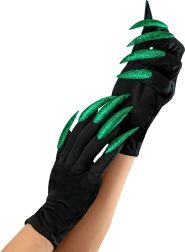 Guanti da strega con unghie lunghe