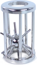 Rompicapo riccio nella gabbia – in metallo