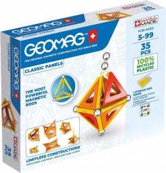 GEOMAG costruzioni magnetiche Classic Panels, 35 pezzi