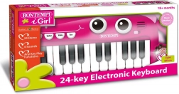 Pianoforte elettronico per bambini 24 tasti con effetti luminosi