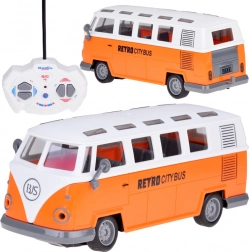 Autobus RC retrò con luci – modello telecomandato RETRO CITY BUS