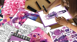 Artissimo xxl laboratorio di design con tavoletta luminosa LED – outfit di tendenza