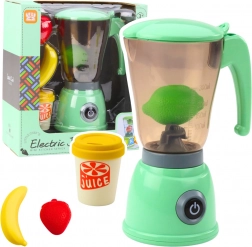 Frullatore Elettrico per Bambini con Frutta e Bicchiere - Verde