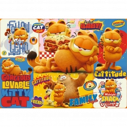 puzzle 1000 pezzi garfield – avventura (trefl)