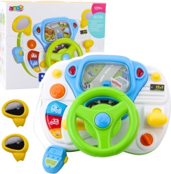 Simulatore di guida interattivo per bambini con luci e suoni