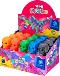Astra slime teschio – slime divertente in barattolo (mix di colori)