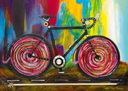 Puzzle Heye Bike Art: Momentum 1000 pezzi