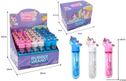 Bolle di sapone con unicorno 14 cm