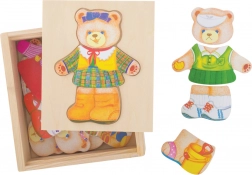 Puzzle da vestire Signora Orsetta BIGJIGS TOYS
