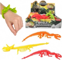 Bracciale elastico in silicone dinosauro – bracciale antistress per bambini