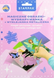 Set da graffiare principesse per bambini