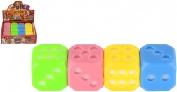 Dado luminoso in silicone TEDDIES 4 cm – dado LED lampeggiante (mix di colori)