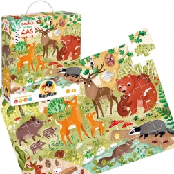 CzuCzu Puzzle Foresta Selvaggia 40 Pezzi