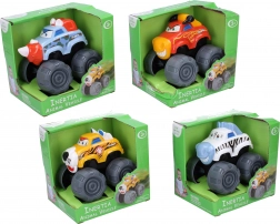 Auto fuoristrada Big Foot con motivo animale 12 cm