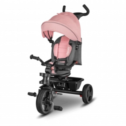 Triciclo 2 in 1 Haari di Lionelo – Bubblegum