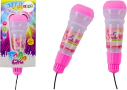 Microfono per bambini con effetto eco, rosa o blu
