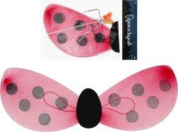 Set accessori coccinella – ali e bacchetta magica per bambini