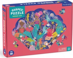 Puzzle a forma di conchiglia Baia delle sirene 75 pezzi