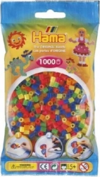Perline termoadesive Hama MIDI neon trasparenti 1000 pz