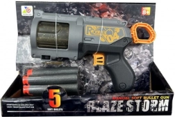 Pistola a dardi in foam con 5 colpi