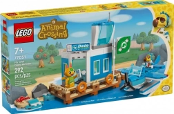 LEGO Animal Crossing Let’s DODO Airlines – aeroporto con idrovolante
