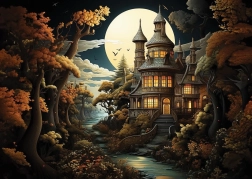 Puzzle Panství Roccoco 2000 pezzi ART PUZZLE