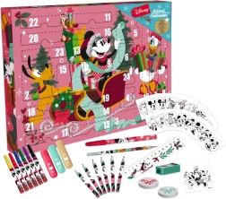 Calendario dell'Avvento DISNEY MINNIE – set creativo di cancelleria