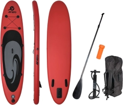 Paddleboard ENERO 320 cm rosso-nero-grigio