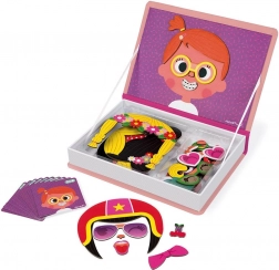 Magnetibook Volti Divertenti per Ragazze