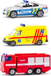 Set di veicoli di soccorso SIKU versione ceca